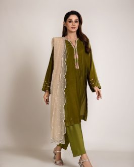 Noor Olive Green
