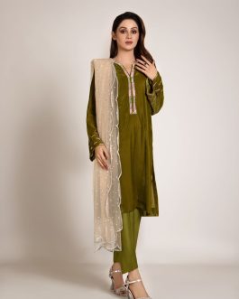 Noor Olive Green
